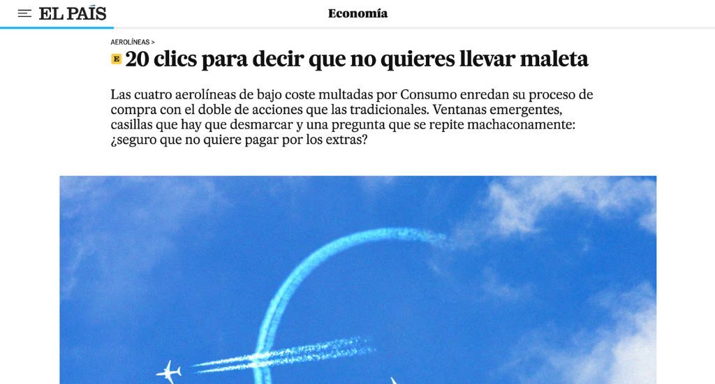 El Ministerio de Consumo multa las malas prácticas y protege la experiencia de usuario